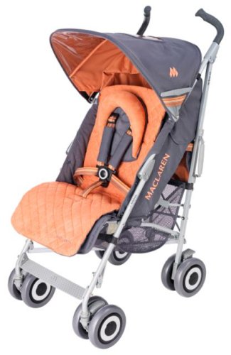 maclaren stroller orange