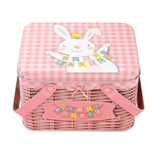 Générique Boîte À Biscuits – Boîtes De Rangement Pour Gâteaux – Conteneurs De Stockage Hermétiques Au Design Vintage Pour Gâteaux, Biscuits Et Bonbons | Boîtes À - Récipient En Métal Avec Poignée