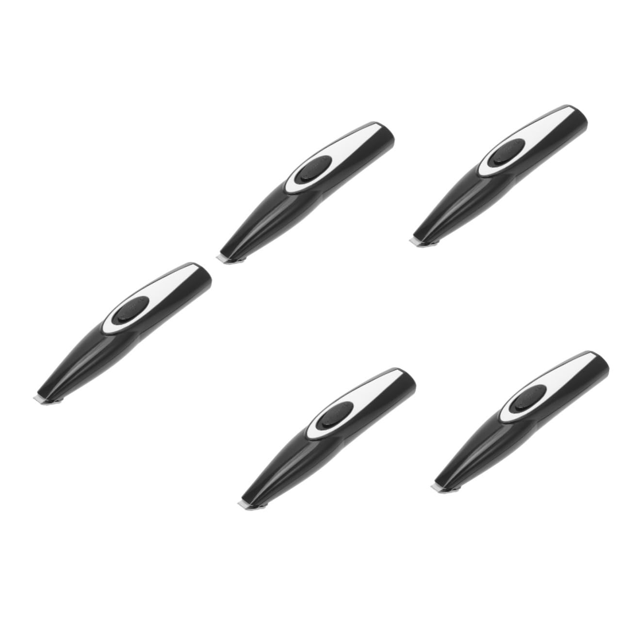 BESPORTBLE Cortauñas Eléctrico Compacto Para Perros Y Gatos Herramienta De Aseo Para Patas Orejas Y Orejas Color Negro 5 Unidades