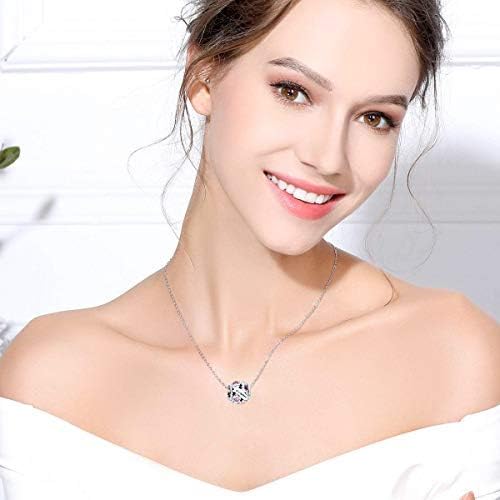 NINGAN Birthstone Charms 925 Sterling Silver Love Heart Openwork Bead for Charm Bracelets and Necklaces with 5A Cubic Zirconia, Birthday Mothers Day Jewelry Gifts Women - Image 6