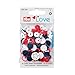 Produktbild Prym 393061 Sternform Color snaps Prym Love Druckknopf Color KST 12,4mm rot/weiß/marine