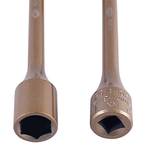 Image of AFF Torque Limited Socket, 1 /2 inch Drive, 19-3 /4mm, 90 ft /lbs, Gold, 40212