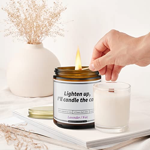 Funny Candle For Lawyers - Lavender Soy Candle ; Lawyer Gifts For Women Men, Funny Law School Gifts, Law School Graduation Presents For Future Lawyers Judge - Law Students Gag Attorney Gift Ideas #TOP1