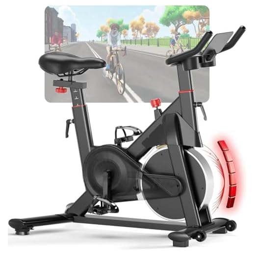 Superun Bicicleta de Interior equipada con APP Exclusiva, 32 Niveles de Resistencia, Bicicleta de Ejercicio, Capacidad Máxima de Carga de 136 kg, uso en Gimnasio en Casa