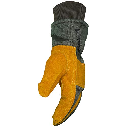 Cold Prot Gloves, Heatrac(R), Cowhide, L, Pr #TOP2