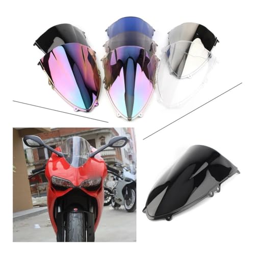 Déflecteurs pare-brise double bulle moto Panigale 899 aérodynamique - 5