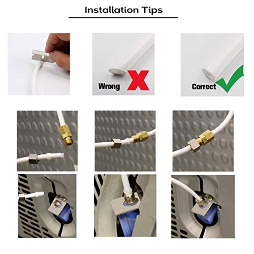 Puresec Imk01 Ice Maker Water Line Kit 3/8"&1/4" Fridge Water Line Connection Diy Kit For Connecting Reverse Osmosis Water Filtration System To Refrigerator/Ice Maker #TOP5