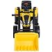 HOMCOM Tractor Pedal Excavadora Camión + Pala Delantera para Niños 3-6 Años...