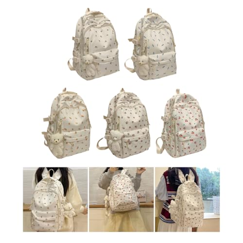 Large Capacity Backpack Casual Daypacks Student Bag Aesthetic Backpack Simple Rucksack Travel Bag for Teens Girls2