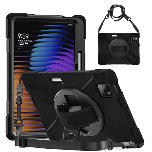 Gerutek Funda Anticaída para Xiaomi Pad 7/Xiaomi Pad 7 Pro 11.2 Pulgadas 2024, Carcasa Rugosa con...