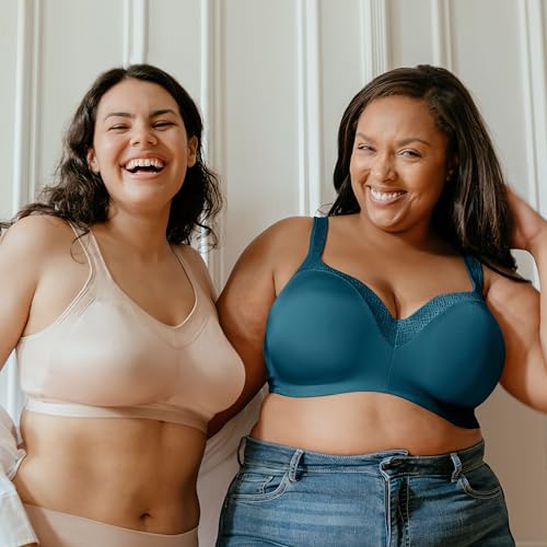 Image of PLAYTEX womens Secrets Underwire Balconette T-shirt Bra for Full Figures (Retired Colors)