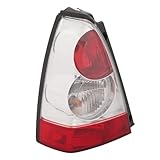 Tail Light For Subaru Forester X Limited 2006-2008 Halogen 5 Pins Rear Light Left Driver Side Replacement Tail Light Assembly (Bulb Included) (For Forester X Limited 2006-2008, 1* Left Tail Light)