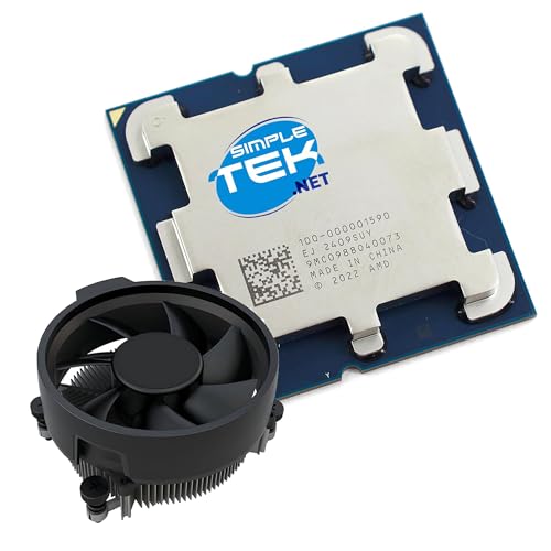 Processeur de bureau 4,1 GHz SIMPLETEK pour le multitâche et le streaming AM5