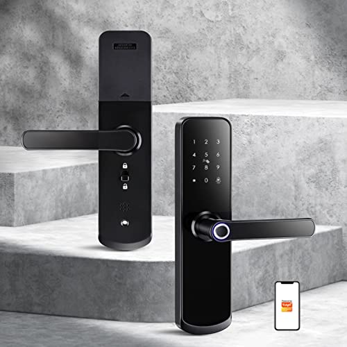 Smart Türschloss Mit Kamera - Fingerabdruck & Gesichtserkennung Für Haustür