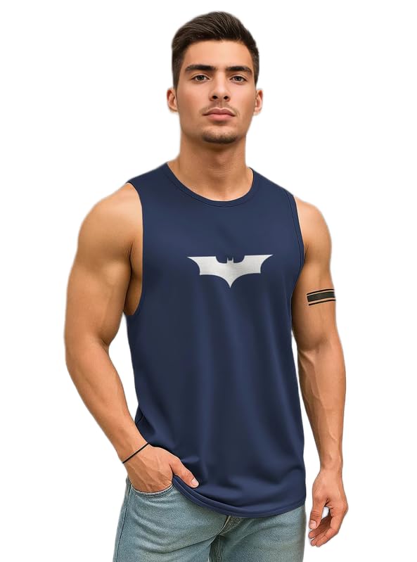 cross spirit Men Printed Sleeveless T-Shirt (Vest_Batman_REDBLACKGREY_PO3_2XL)(Pack of 1)_PT-picture-30