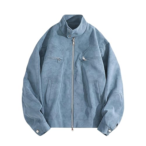 Veste de moto d'hiver coupe ample fini le froid avec ce blouson multi-poche