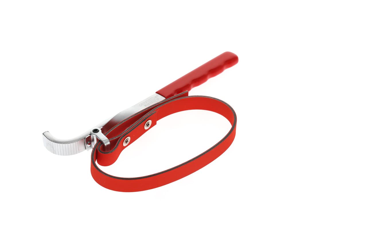 GEDORE R19351019 Tape wrench diameter 140mm, tape length 480mm, Red