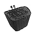 Vaveren Front Bike Basket Carrying Case Waterproof Easy to Install Cycling Accessories Carrier Hanging Basket for Mountain Road Bikes, Black
