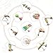15Pcs Musical Toys for Toddlers 1-3, Baby Musical Instruments Set, Wooden Montessori Toys Percussion, Birthday Gifts for 1 2 3 Year Old Kids Boy Girls