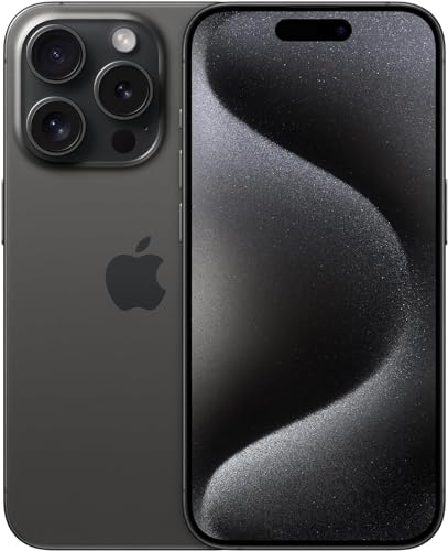 iPhone 15 Pro (Black Titanium, 256GB)