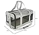 Kerbl Pet Tragetasche Casual 41x28x29 cm grau