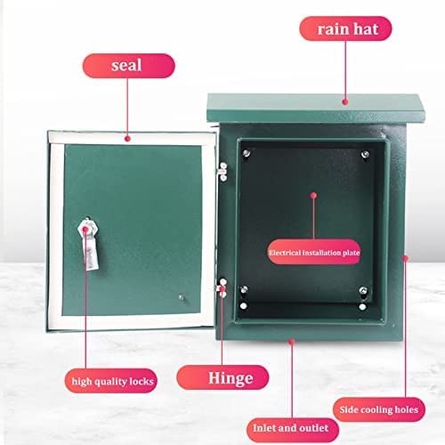 Boîte de jonction électrique en acier inoxydable 304 robuste