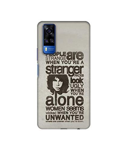 Image of Quotes Pattern Design 3D Printed Hard Back Case Cover for Vivo Y51A / Y31 (2021)