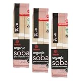 Hakubaku Organic Soba,9.5 Oz,(Pack of 3)