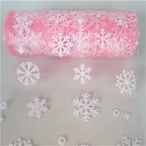 Rollo de tela de tul, carrete de gasa para tutú y álbumes de recortes, ideal para bodas, fiestas de bricolaje y decoraciones de Navidad, 10 yardas, material versátil para manualidades