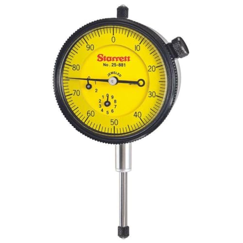 Cadran indicateur Starrett 25–881j-8 pour mesure de précision