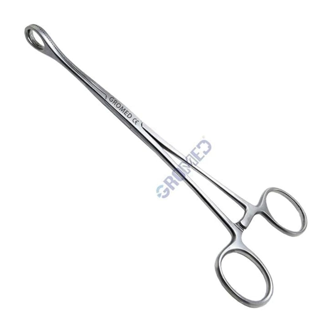 Gromed Sponge Holding/Swab & Cotton Holder - Stainless Steel (10"/25cm)-image-15
