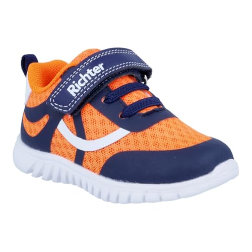 Richter Kinderschuhe Jungen Wallaby Sneaker, Nautical Orange...