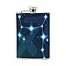Jeansame personalizzata fiaschetta mini fiaschetta drink thermos in acciaio INOX, 226,8 gram per donne uomini Sagittarius Galaxy Stars Constellation