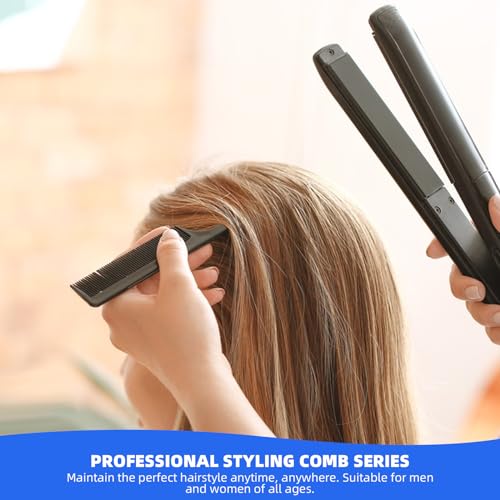 Set profesional de 12 peines para peinado y estilo miniatura 6