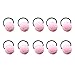 Produktbild LAAT Haar-Ring-Haar-Kreis Elastische Haarbänder Haargummis Gummibänder Pferdeschwanz Haarschleife für Frauen Mädchen Kinder 10pcs rosa