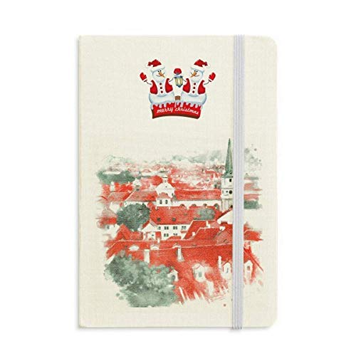 Carnet de notes de Noël à couverture rigide pour vos recettes d'hiver