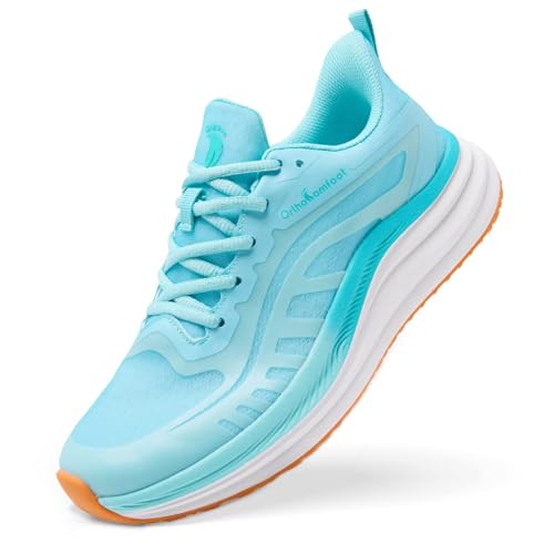 Women's Orthopedic Fashion Sneakers: Comfortable Plantar Fasciitis Orthotic Arch Support Bunions...