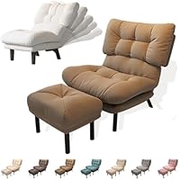 Amazon｜ひとりがけソファー 一人用 オットマン付き 背もたれ調整 90