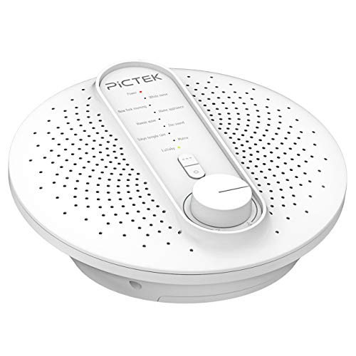 PICTEK Sound Machine for Baby Sleeping, 24 Hi-Fi Soothing Sounds (Up to 100dB), Portable White Noise - //coolthings.us