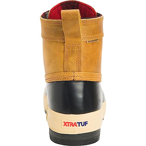 Xtratuf Men's 6in Casual Over-The-Ankle Waterproof Slip-Resistant Arch Support Legacy Full Grain Leather Boots Chelsea4