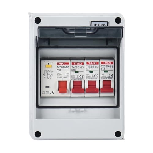 Boîtier de distribution électrique étanche contre l'humidité des circuits extérieurs - 4