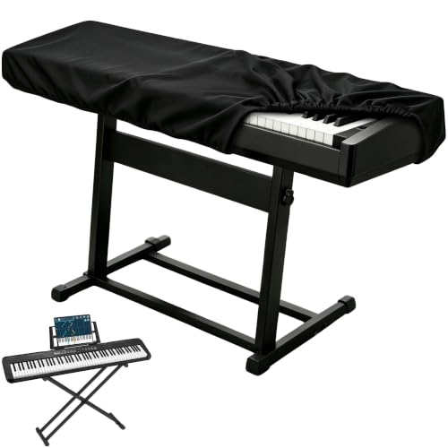 88 Keys Piano Keyboard Dust Cover,Soft Milk Silk Stretchy,Electronic Keyboard Cover,Dustproof and...