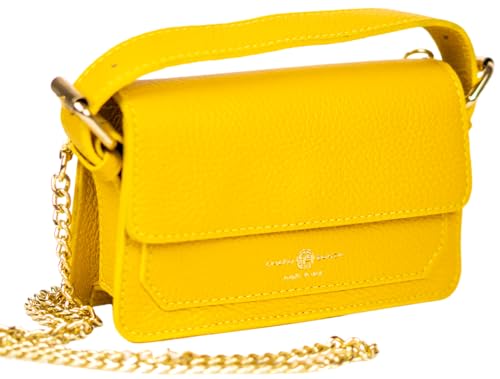 Premium Italian Leather Handmade in Florence, Italy. Small Crossbody Bag for Women with a Detachable Strap Made in Italy2