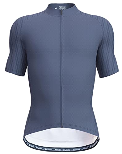Lo.gas Radtrikot Herren Kurzarm - Rennrad Trikot Herren Reißverschluss mit Taschen, Sommer Atmungsaktiv