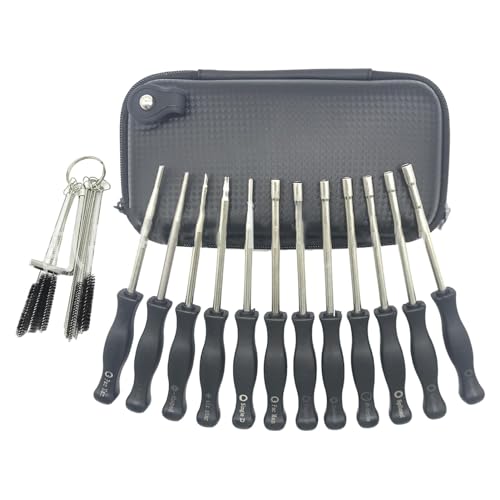 Juego de herramientas de ajuste de carburador, juego de destornilladores, herramienta de ajuste de carburador, juego de ajuste de precisión, kits de limpieza, herramienta de ajuste de carburador para
