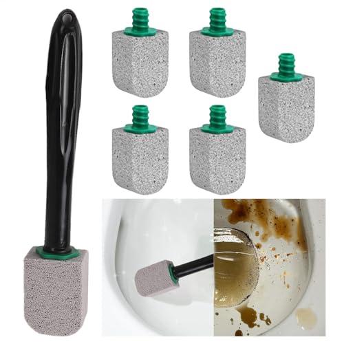 Toilet Bowl Cleaner - Toilet Cleaner Brush | Silicone Toilet Brushes & Holders | Strong Toilet Cleaner for Hard Stains | Limescale Remover Toilet | No Scratch Toilet Bowl Cleaning Tool for Home