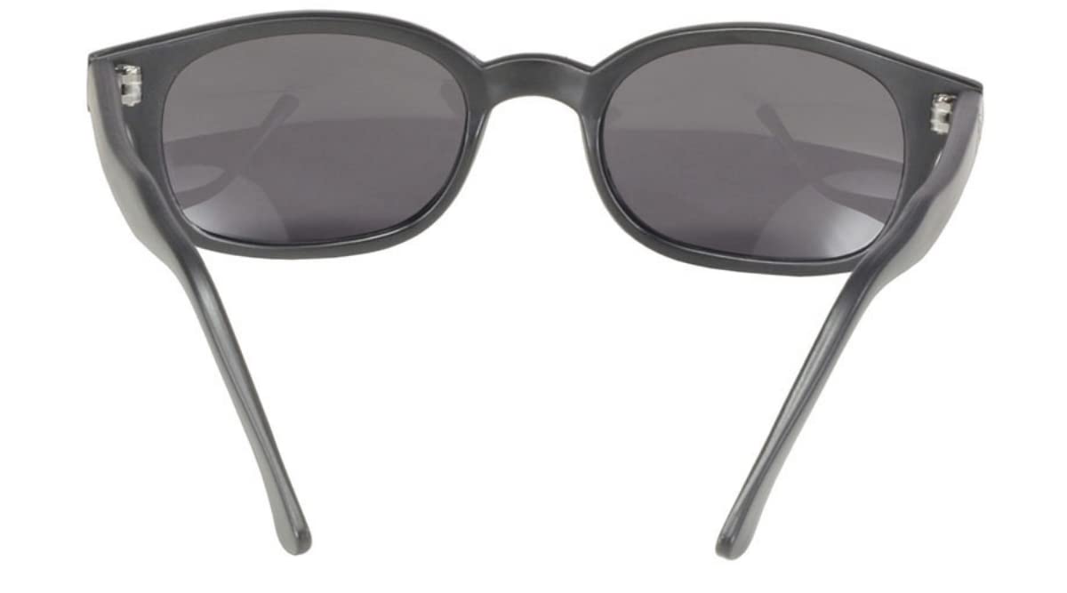 KD's 20019 - Occhiali da sole polarizzati sportivi e motociclisti, da uomo e donna, si adattano sotto casco moto da sci, lenti grigie UV400