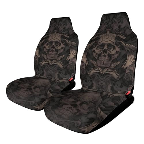 Housses intérieures pour voiture et SUV avec bande élastique lot de 2 protections crâne