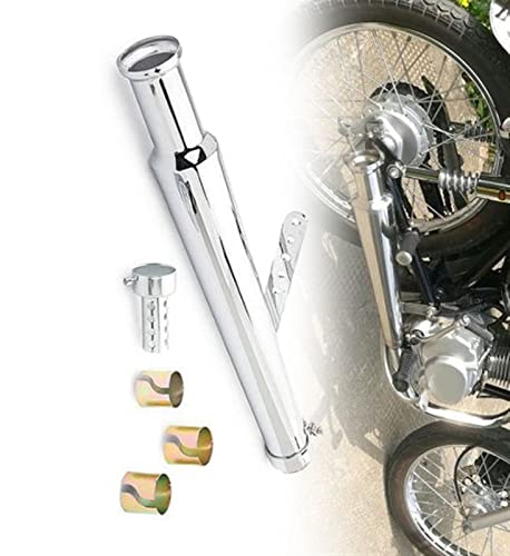 Silenziatore Di Scarico Moto Retrò Modificato 38-51 MM Tubo Dritto Per Harley Davidson CG/EN125 XV950 M800 1200 XL883