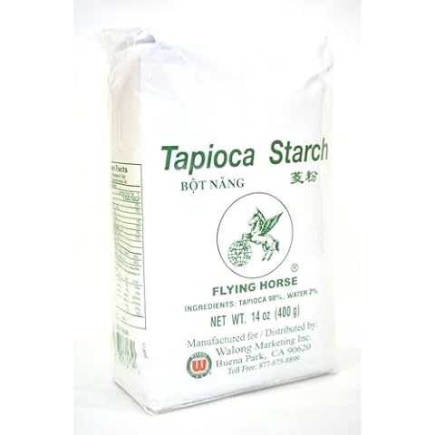 Flying Horse Tapioca Starch, 14 Oz. (Pack of 2) (7.00 Ounce (Pack of 2)) Cover